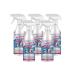 Stubborn Stains Cleaner Bathroom Cleaner Stainless Steel Washbasin Decontamination Shower Bath Glass Scale Cleaner (Color : 5PCS)