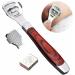 BEINY Stainless Steel Callus Shaver with 10 Blades for Foot Care - Pedicure Dead Skin Remover with Wooden Handle for Solid & Cracked Skin Cells - Buy Online on GoSupps.com