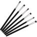 Baluue 18 Pcs Flat Eyebrow Brush Flat Concealer Brush Makeup Tool Cosmetics Tool Black Artificial Fiber - Buy Online on GoSupps.com