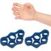 Finger Exerciser Skin Friendly Finger Trainer 2Pcs High Flexibility for Recovery (Dark Blue 11LB) - Buy Online on GoSupps.com