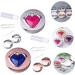 JECOMPRIS 10-Pack Travel Contact Lens Container Set | Pine Trainer Mirror & Detergent | Ideal for Lenses Storage & Exchange - Buy Online on GoSupps.com