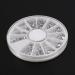 PYNQ Silver rhinestones boxes Crystal nail manicure Nail Art 1.5 MM wheel - Buy Online on GoSupps.com