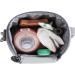 Baby Bottle Thermal Bag - Waterproof Insulation Tote for Breast Milk Storage - Gray - Buy Online on GoSupps.com