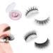Chosely Self Adhesive Lashes Exceptionm Reusable Self Adhesive Eyelashes Outwardly Self Adhesive Lashes False Lashes Natural Look Waterproof Fake Eyelashes No Glue Eyelashes /115 (Color : C)