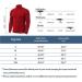 Zengjo Men's Turtleneck Long Sleeve Thermal Base Layer Top - Slim Fit, Orange, Size XL - Buy Online on GoSupps.com