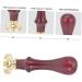 CRILSTYLEO 1pc Dispensing Plate Tool Vintage Wax Seal Stamp Handle Cosmetic Pressing Stamper Copper Copper Head 1 count (Pack of 1) Brown - Buy Online on GoSupps.com