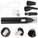 FRCOLOR Nose Hair Trimmer Set - Electric Facial Tool for Men Hair Clipping & Shaving Razors - Efficient Nasal Hair Cleaning Razor - 18X8CM Black - Buy Online on GoSupps.com
