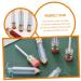 8PCS Empty Lip Gloss Lipstick Tubes Kit | DIY Lip Balm Supplies for Small Business | Lip Gloss Maker with Wands - Buy Online on GoSupps.com