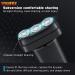 WAHFOX Electric Shaver - Wet & Dry Rechargeable Shaver with Charging Stand & Pop-up Trimmer | Includes Shaving Cream - Buy Online on GoSupps.com