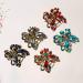 Lurrose Rhinestone Butterfly Mini Hair Claw Clips - Set of 5 | Metal Jaw Clips for Women's Hair Accessories - Buy Online on GoSupps.com