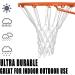 Outdoor Basketball Net - All Weather Anti Whip White Net - Fits Standard 12 Loops Rim - 20 Inches - Buy Online on GoSupps.com