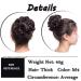 SEGO Voluminous Hairpiece Bun Hair Tie - Medium Brown Hair Extensions #M4 for Stunning Updos - Buy Online on GoSupps.com