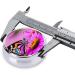 Floral Butterfly Portable Round Pill Box | Moisture-Proof Vitamin Organizer | Lightweight Design - Buy Online on GoSupps.com