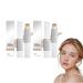 VKaoess Foundation stick with color change and brush 2in1 adaptive foundation and concealer stick Full to medium coverage for all skin types Longlasting makeup with brush head 2 pieces