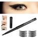 Colored Eyeliner Pencil - Portable Eyeliner Pencils Eye Shadow Pencils Anti-Sweat Under Eye Eyeliner Pencil Automatic Rotation Eyeliner Eye Makeup for Gifts Kagrote Black - Buy Online on GoSupps.com