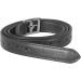 Equinate Leather Stirrup Leathers - Superior Quality with Stainless Steel Buckles - 130cm Black - International Shipping Available - Buy Online on GoSupps.com