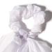 Pack of 2 White Satin Knotted Bow Hair Scrunchies for Women and Girls - Buy Online on GoSupps.com