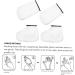 Healeved 2 Pairs Hand and Foot Mask Gloves and Booties Paraffin Socks Covers Paraffin Socks for Feet Exfoliating Shower Mitts Boot Glove Knitted Fabric Hyperthermia White Facial Mask - Buy Online on GoSupps.com