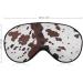 Buy Cow Hide Print Sleeping Mask | Soft Adjustable Eye Mask for Men & Women | Light-Blocking Blindfold for Comfortable Sleep - Buy Online on GoSupps.com
