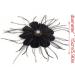 AJTUTUS Party Fascinator Hair Clip for Party Wedding Women Feather Mesh Fascinator Hair Pin Big Flower Church Headdress - Buy Online on GoSupps.com