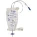 Easy-Tap Leg Bag Urinary Drainage Bag, 750ml, 30 Inch PVC Extension Tubing, Anti-Reflux Valve, Cloth Straps, Easy Flip Drain (Pack of 3)