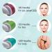 Angel Kiss Titanium Derma Roller Kit for Face and Body - Microneedling Skin Care Tool with 4 Needle Sizes - 300/720/1200 Needles - 0.25mm/0.3mm - Perfect Gifts for Women - Buy Online on GoSupps.com