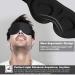 100% Blackout 3D Contoured Cup Sleep Mask for Women Men - Adjustable Strap, Washable - Ideal for Travel, Side Sleeper, Meditation - Gxus-sm1 - Buy Online on GoSupps.com