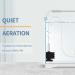 Pawfly Nano Corner Sponge Filter - Quiet Organic Foam Filter for Betta Fry Shrimp & Small Fish - Perfect for Aquariums Up to 40L - Air Pump Not Included - Buy Online on GoSupps.com
