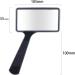 3X Handheld Square Magnifying Glass Reading Aid Lens for Seniors - Ideal for Low Vision, Books, Maps, Hobbies, and Coins - Buy Online on GoSupps.com