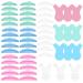 FEXPDL 52 Pieces lash Shield Lash Lift Pads Lash Lift Tool Lash Lift Shields Lash Lift Pads Silicone Lash Lift Shields Reusable Lash Lift Rods Eyelashes Makeup Beauty Tool