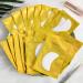 50 Pairs Golden Boat Shape Eye Pads for Eyelash Extensions | Lunamoon Under Eye Pads & Eyeliner Accessories - Buy Online on GoSupps.com