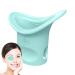 Eye Rinse Cup Eye Flush Kit Portable Silicone Eye Wash Cup | Eye Cleaner Cup with Scale Soft Eye Bath Soft for Eye Cleansing Refresh and Clean Tired Eyes Aezon Blue