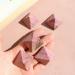 Natural Stone Rhodonite Crystal Pyramid Stone Gemstone Reiki Rose Pyramid Home Decoration Gifts Stone Mineral Specimen - Buy Online on GoSupps.com