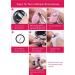 Minejin Nail Art Rhinestone Glue 8ml Gel - Super Sticky Jewelry Adhesive with Pen Tools for UV Light Cured Decorations - 2 Boxes - Buy Online on GoSupps.com