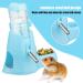 Diyife Hamster Water Bottle 80ml - Non Drip Automatic Dispenser for Small Animals - Ideal for Hamsters, Guinea Pigs, Bunnies, Chinchillas - Blue - Buy Online on GoSupps.com