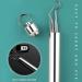 Luojuny Stainless Steel Tooth Picking Tool Set - Wear-Resistant Portable Oral Care for Daily Use - Buy Online on GoSupps.com