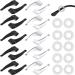 ZKSXOA 15 pairs of glasses anti -slip glass pads silicone anti -slip glasses holder glasses anti -slip holder glasses ear pad glasses anti -slip ring anti -slip covers