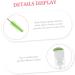 Angoily 10pcs Diamond Mascara Brush Clear Eyelash Mascara Eye Liner Tube Eyelash Mascara Multicolor 11.3x1.1cm Green - Buy Online on GoSupps.com