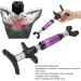 Chiropractic Handheld Device for Spine Adjustment - Ergonomic Manual Massage Tool with Case - Ideal for Men & Women - Violet - Buy Online on GoSupps.com