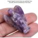 Angel Decorations Beautiful Elegant Angel Clear Crystal Healing Statue Carved Quartz Peace Angel(Amethyst) - Buy Online on GoSupps.com