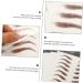 FRCOLOR 54 Sheets Waterproof Eyebrow Stickers Waterproof Stickers Artificial Eyebrow Tools 4d Make up Gel - Buy Online on GoSupps.com