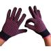 LEEQ 2 Pieces Heat Resistant Gloves Silicone Non-Slip Gloves for Hair Styling Curling Iron Fit All Hand Sizes (Rose red Silicone dots) - Buy Online on GoSupps.com