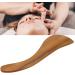 Verdant Touch Wooden Gua Sha Scraping Board | Ergonomic S-Shape Handle | Portable Fragrant Wood Tool for Home Use - Buy Online on GoSupps.com