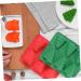 Zerodeko Christmas Decor Christmas Baking Molds Silicone Molds Silicone Ice Cube Molds Fondant Mold Chocolate Baking Utensils - Buy Online on GoSupps.com