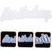 KONTONTY 1pc Crystal Epoxy Mold Ornament Home Decor Welcome Sign Resin Molds Silicone Mold Letter Signage As Shown 30X7.6X1.2CM - Buy Online on GoSupps.com