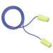 3M E-A-Rsoft Yellow Neon Soft Foam Earplugs Corded Regular Size 200/Box