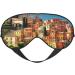 Beautiful Italy Print Soft Eye Mask | Sleep Mask for Men & Women | Travel Comfort & Relaxation - Buy Online on GoSupps.com