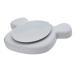 L SSIG Silicone Children's Plate with Suction Cup - Little Chums Mouse Grey | Shop Eco-Friendly Divided Plates for Kids - International Shipping Available - Buy Online on GoSupps.com