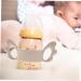 ibasenice 5pcs Bottle Silicone Handle Silicone Feeding Bottle Handle Babydoll Accessories for Silicone Bottle Handles Handles Breast Milk Armrest Child Coffeex5pcs 14x5.3x5pcs - Buy Online on GoSupps.com