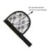3pcs Black Ponytail Lace Hair Nets - Perfect for Making Ponytail Hair Extensions - Buy Online on GoSupps.com
